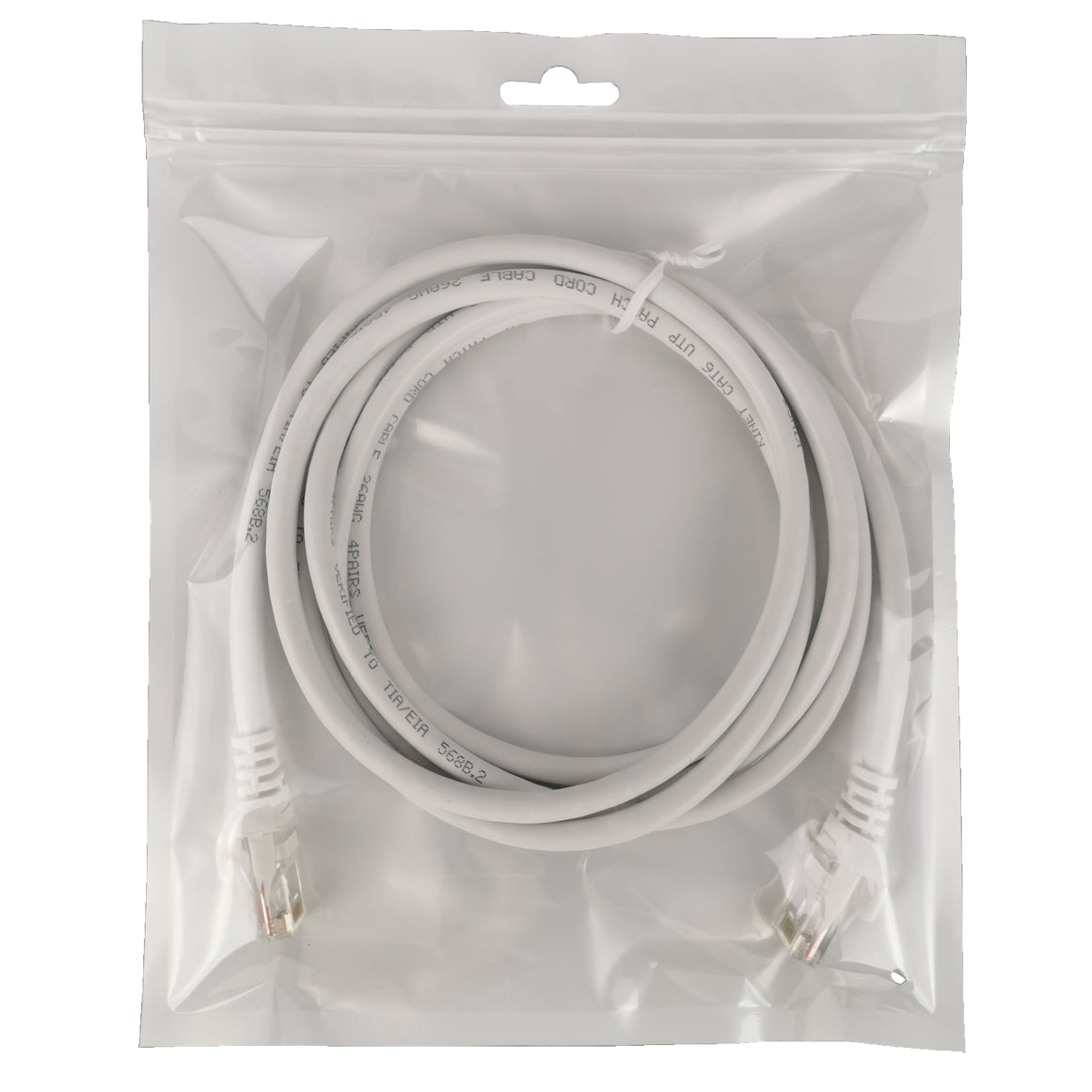 2m White Ethernet Network Lan Cable CAT6 UTP 1000Mbps RJ45 8P8C Secondary image