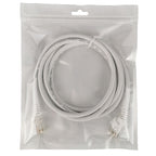 2m White Ethernet Network Lan Cable CAT6 UTP 1000Mbps RJ45 8P8C