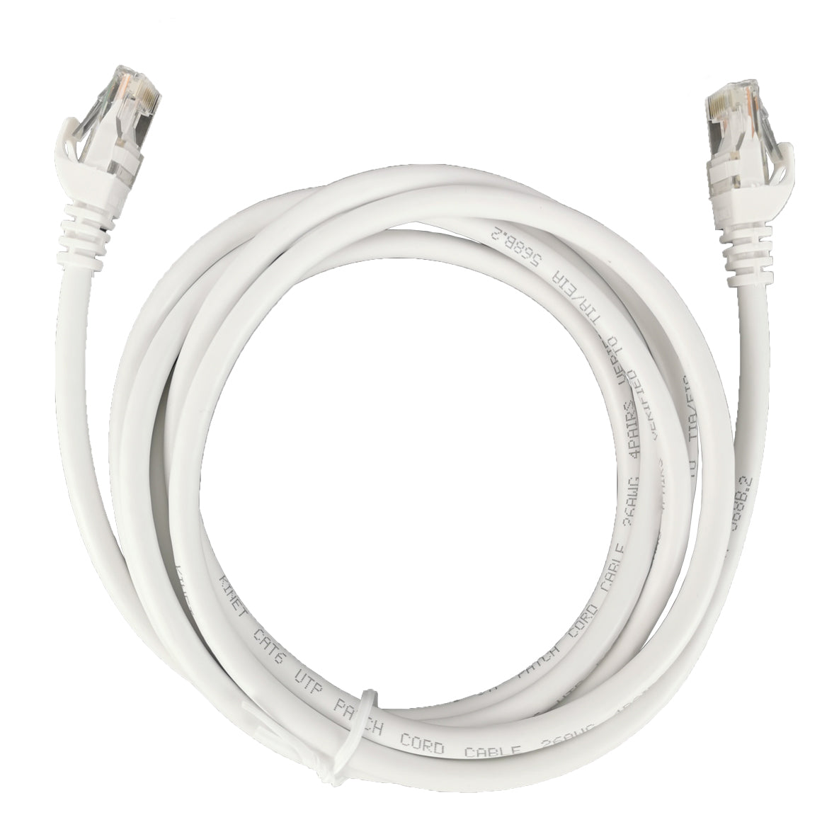 2m White Ethernet Network Lan Cable CAT6 UTP 1000Mbps RJ45 8P8C Main image