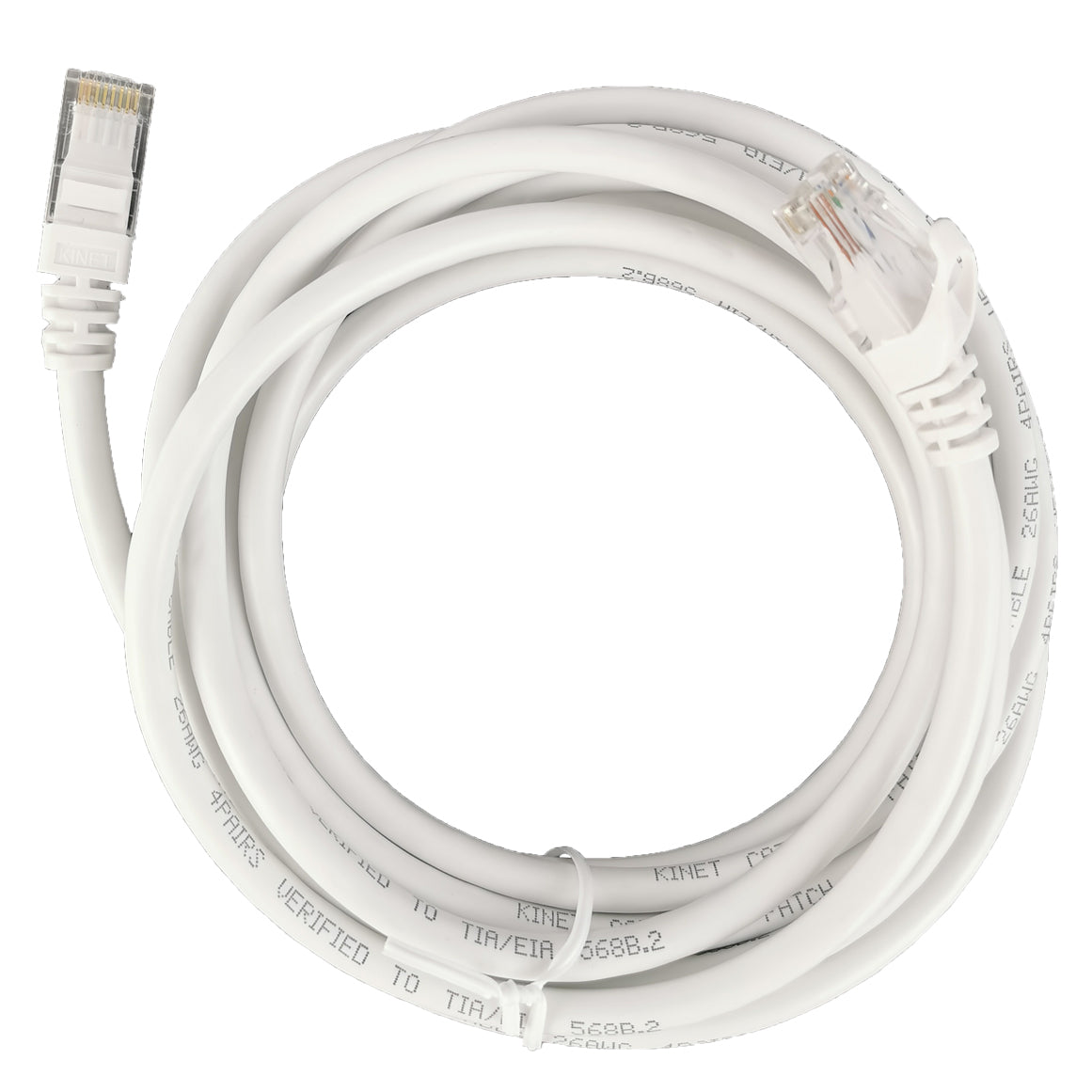 3m White Ethernet Network Lan Cable CAT6 UTP 1000Mbps RJ45 8P8C Main image