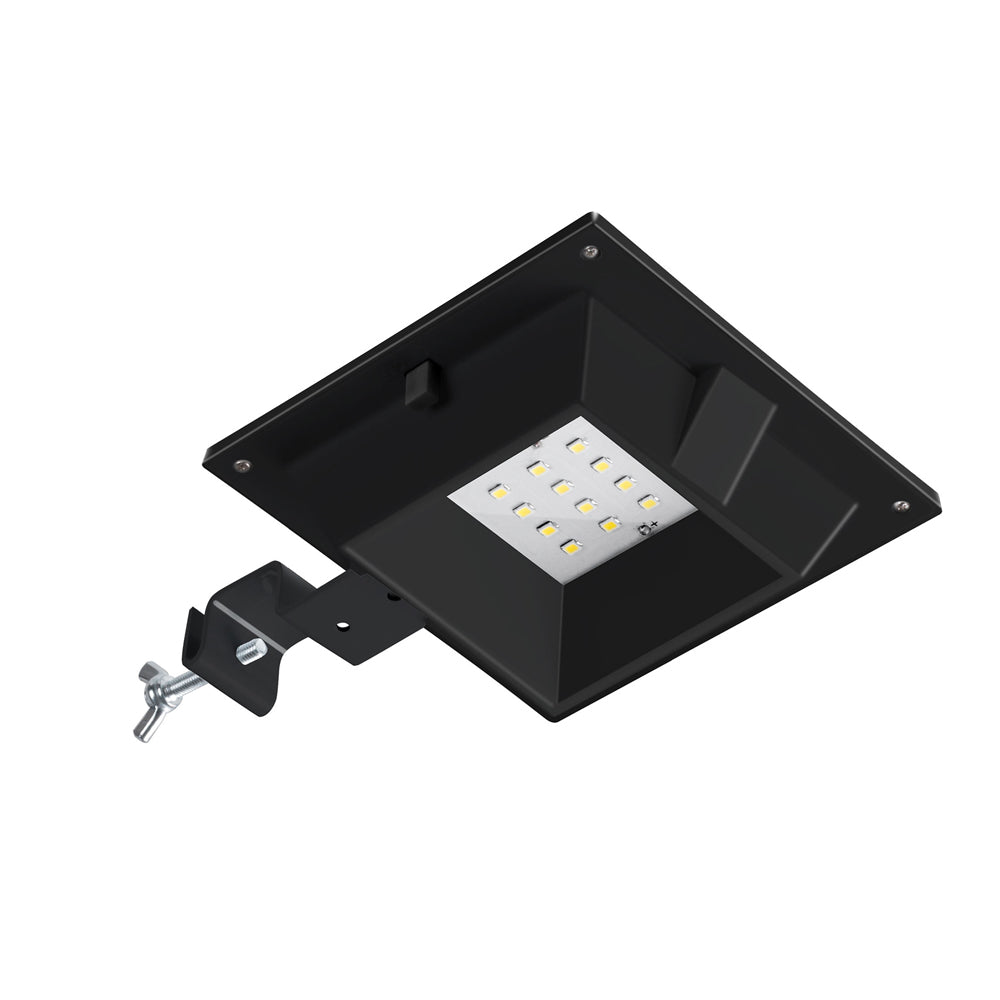 YH0416B Solar Fence Light 12 LED Outdoor Waterproof Wall Lamps Secondary image
