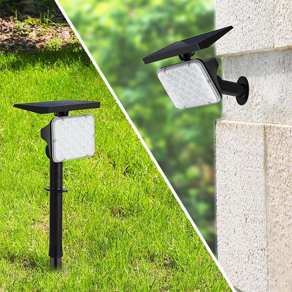 YH0517D Outdoor 2-in-1 Colored Adjustable LED Waterproof Solar Spotlights Secondary image