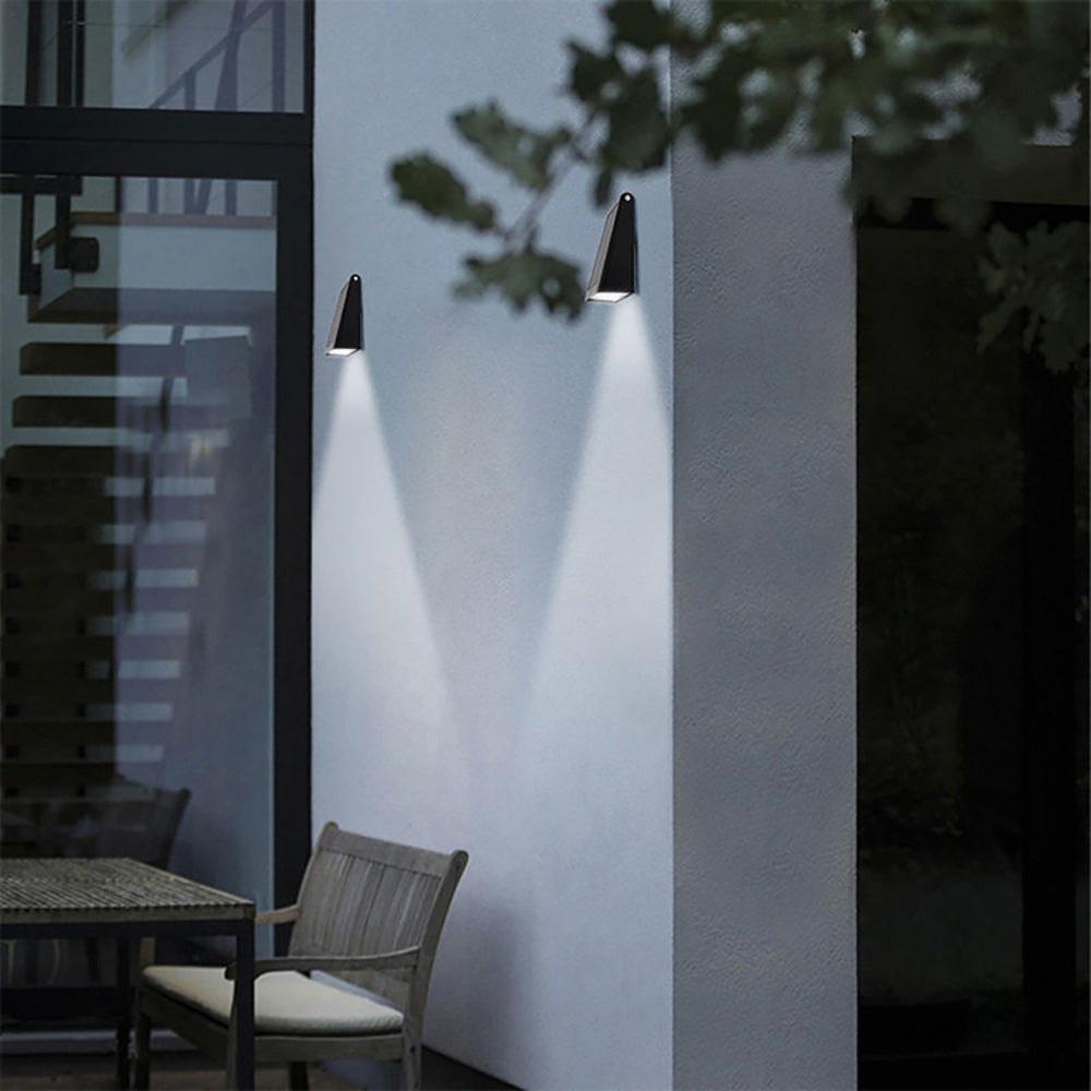 YH0606 Outdoor Security Led Waterproof Super Bright Solar Wall Garden Lights Secondary image