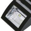 YH0607-PIR Black Solar Sensor Led Security Outdoor Waterproof Wall Light