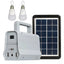 YH1011 2 in 1 Portable mini solar power lighting system kits with music speaker