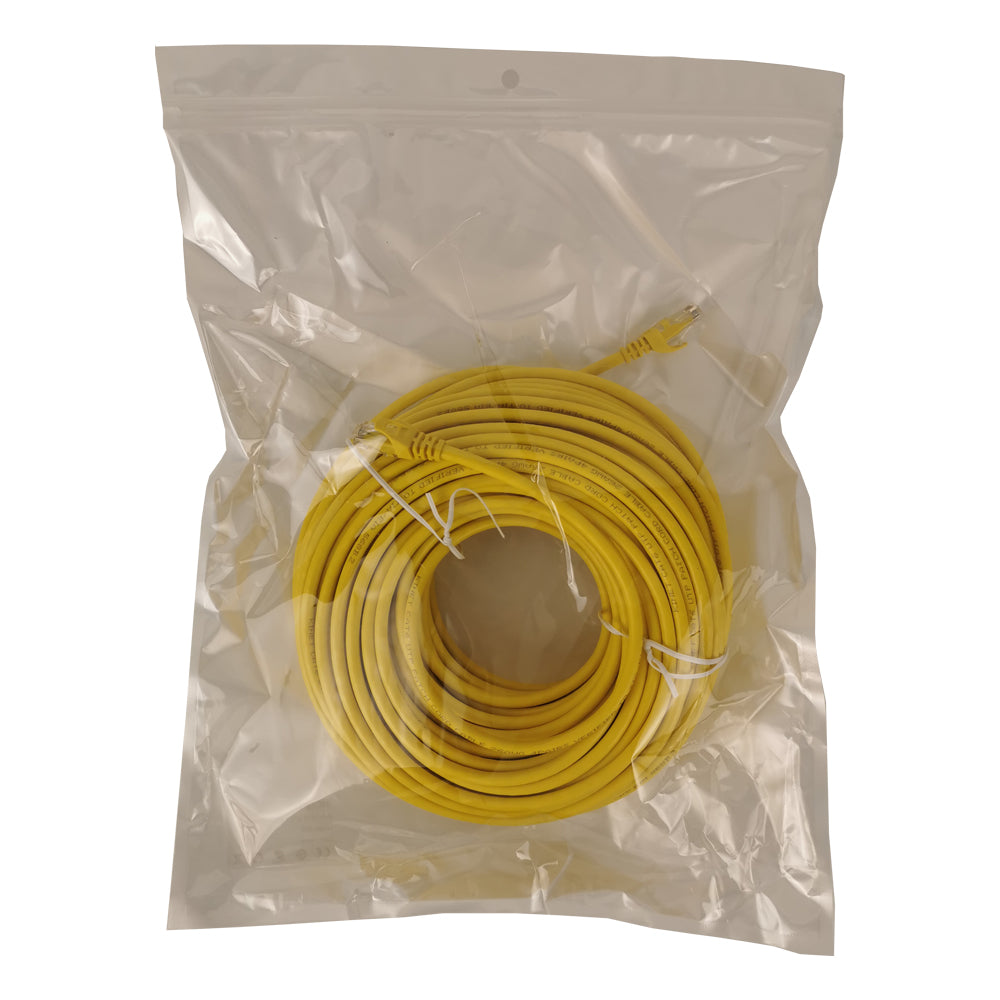 30m Yellow Ethernet Network Lan Cable CAT6 UTP 1000Mbps RJ45 8P8C Secondary image