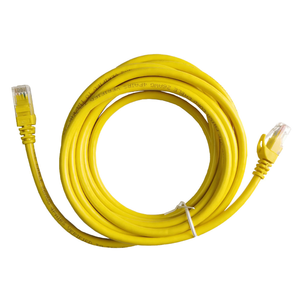 3m Yellow Ethernet Network Lan Cable CAT6 UTP 1000Mbps RJ45 8P8C Main image