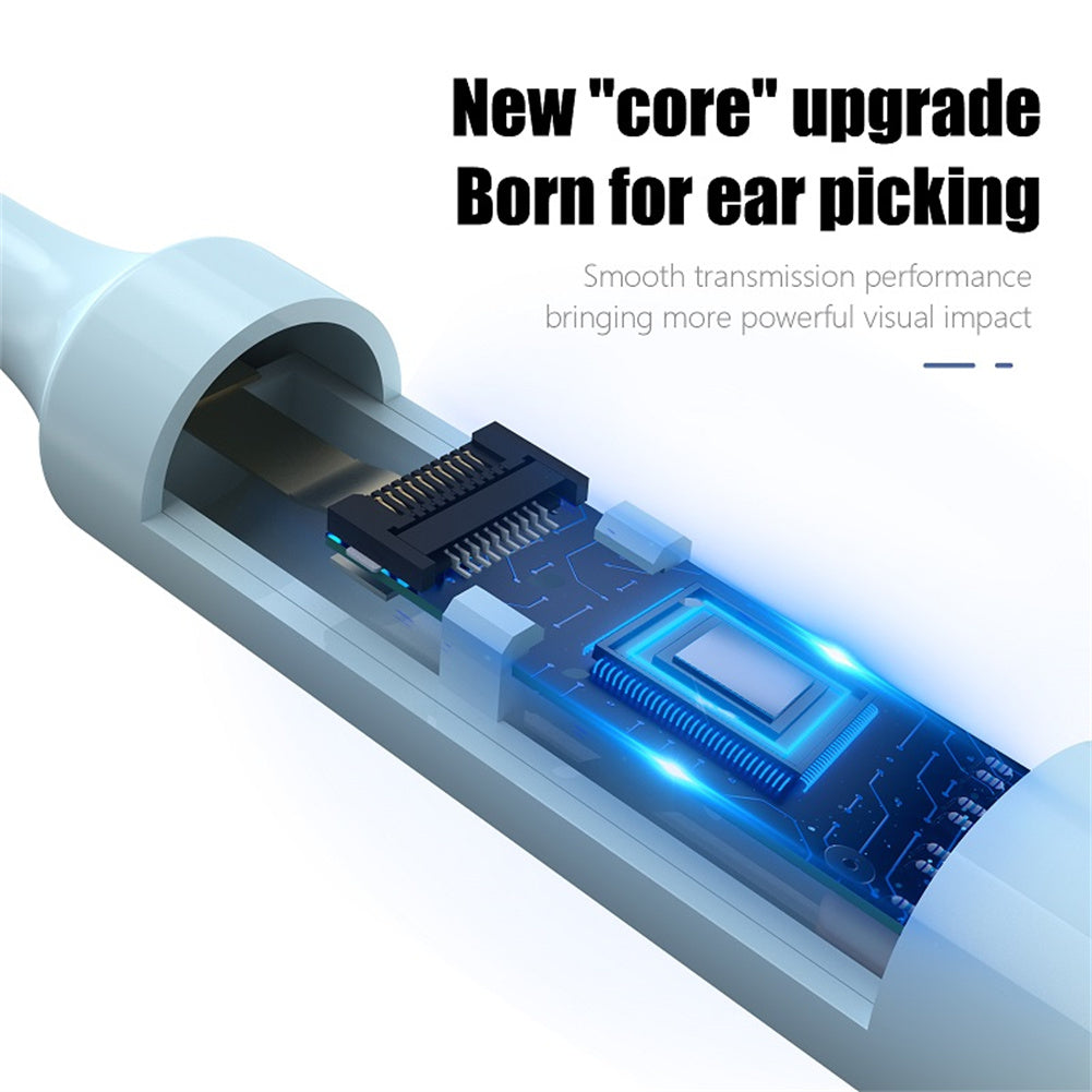Z10 Wifi Smart Visual Ear Sticks 4.3mm Endoscope HD Earpick Luminous Otoscope
