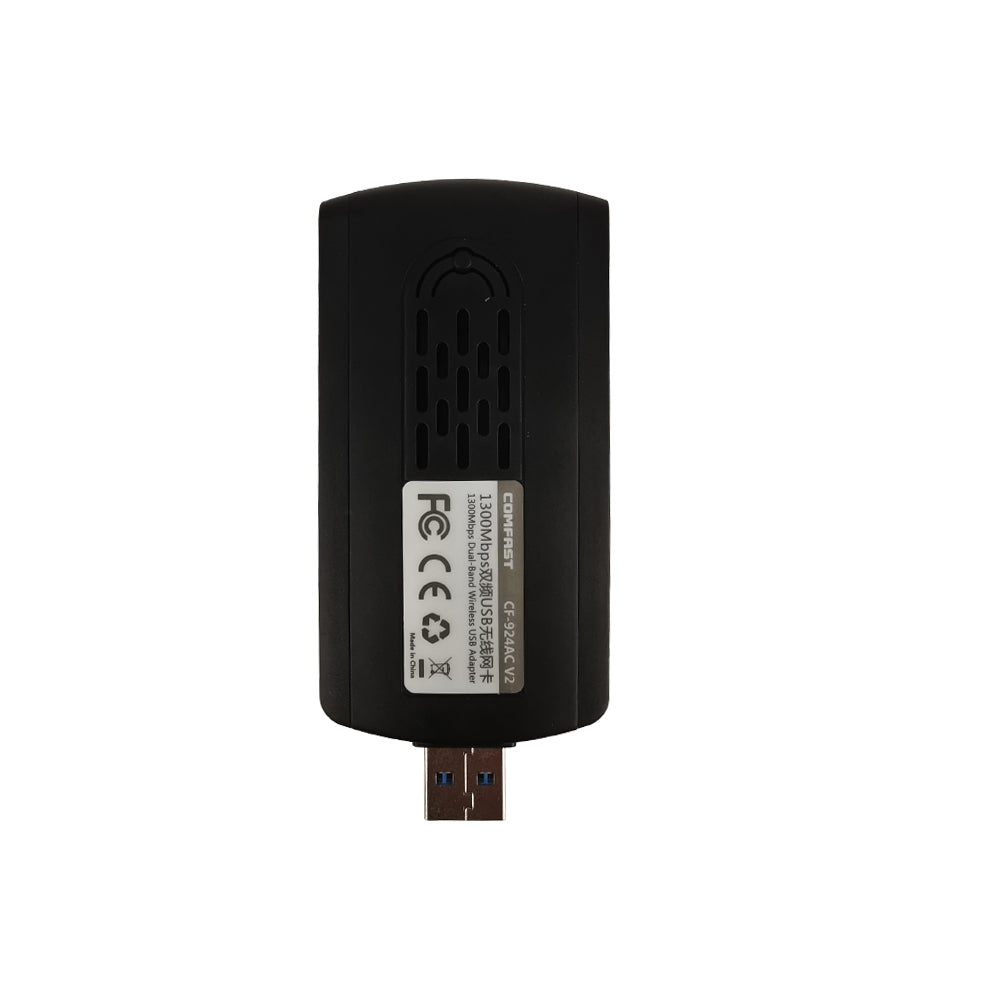 1300Mbps Dual Band 2.4G&5G AC router Wireless Signal USB3.0 WiFi Speed Adapter
