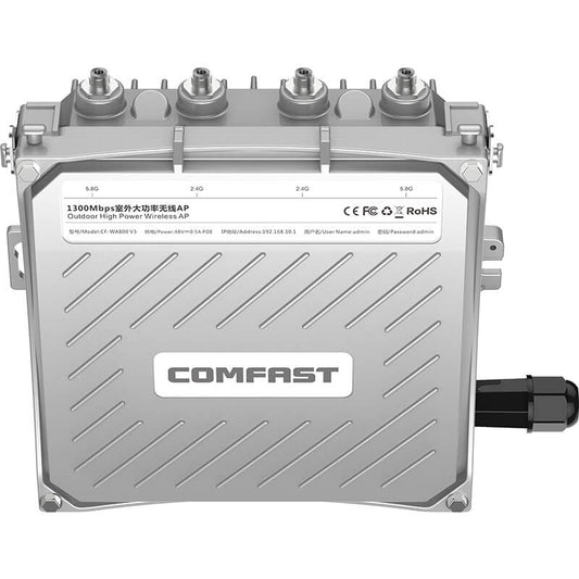 High Power 1300Mbps Dual Band 2.4G&5.8G Wireless Wifi AP Router Long Range Wifi Signal Hotspot Amplifier