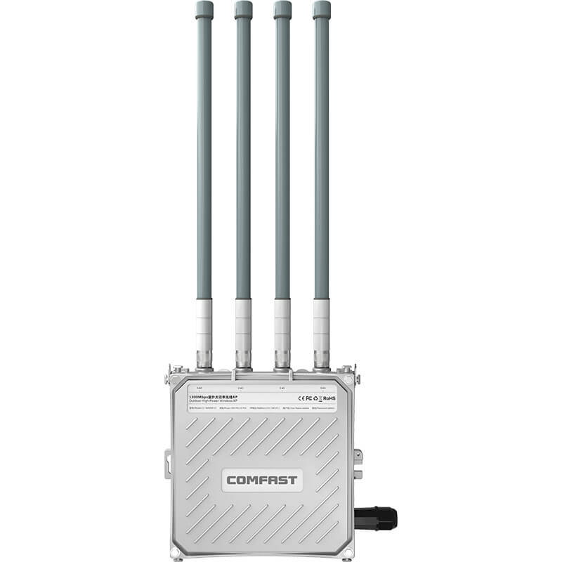 High Power 1300Mbps Dual Band 2.4G&5.8G Wireless Wifi AP Router Long Range Wifi Signal Hotspot Amplifier