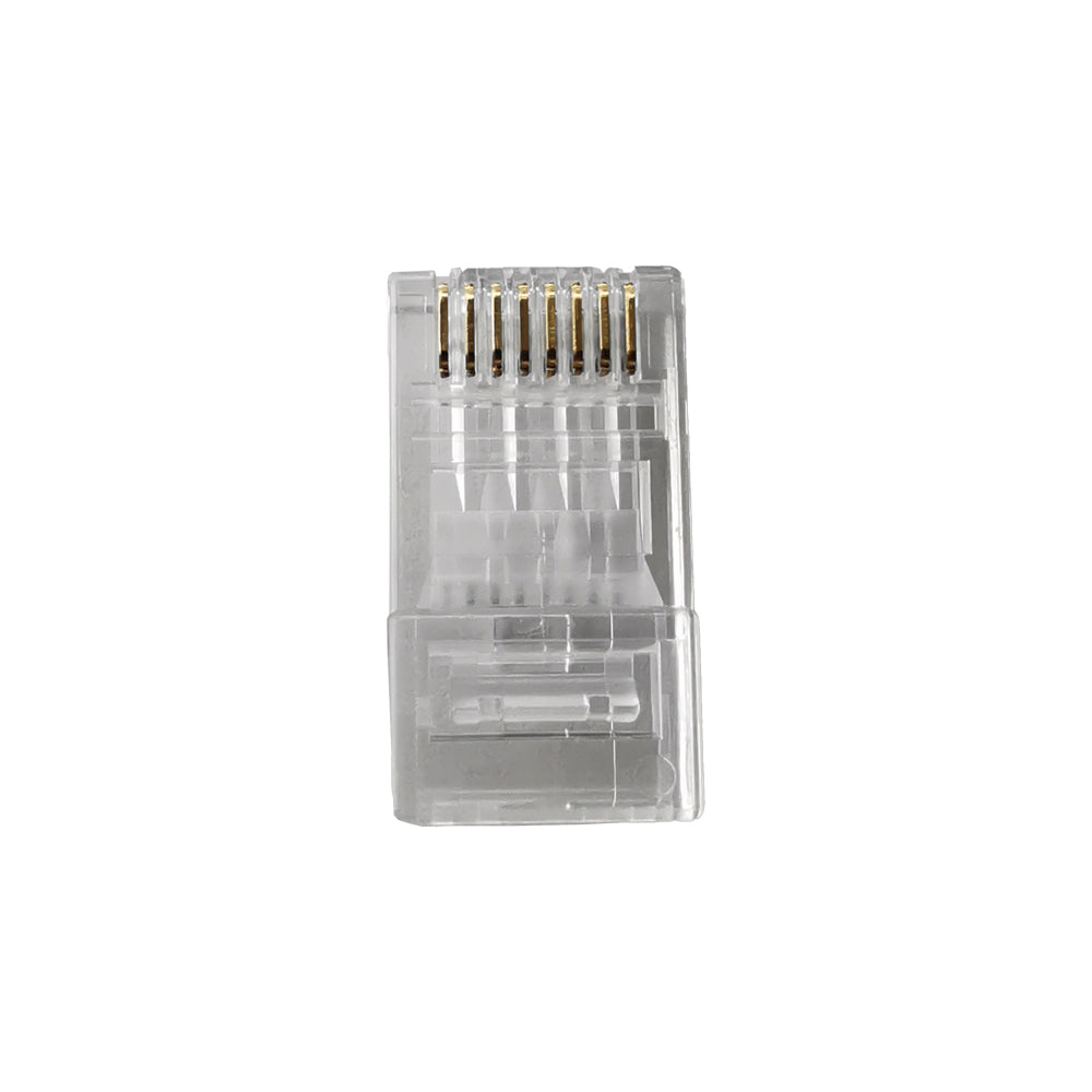 10 x RJ45 CAT5 CAT5E CAT6  CAT7 8P8C UTP Crystal Cable Head Ethernet Connector Secondary image