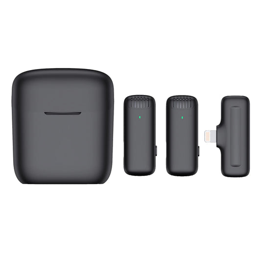 J12 Charging Box Wireless Microphone for type-c/lighting