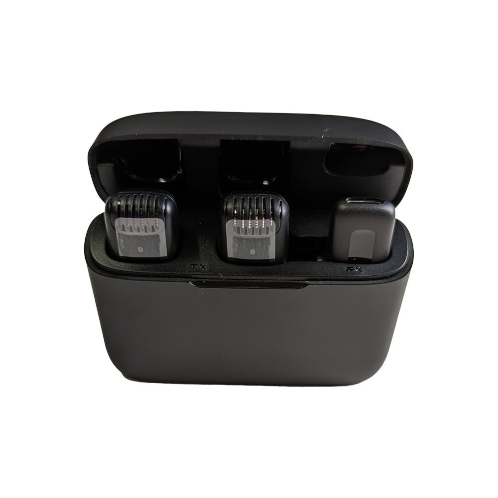 J12 Charging Box Wireless Microphone for type-c/iPhone Device Secondary image