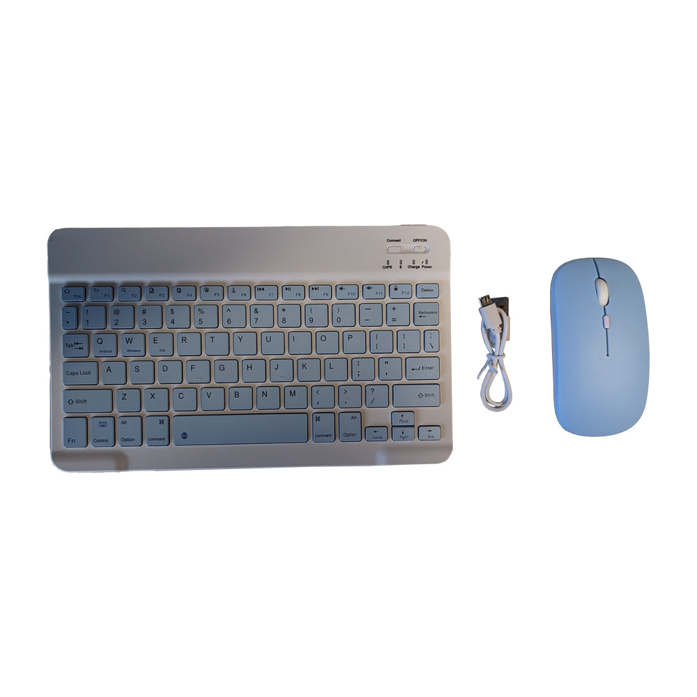 Portable lightweight Bluetooth colorful keyboard mouse set for PC, Mobile, Tablet Secondary image