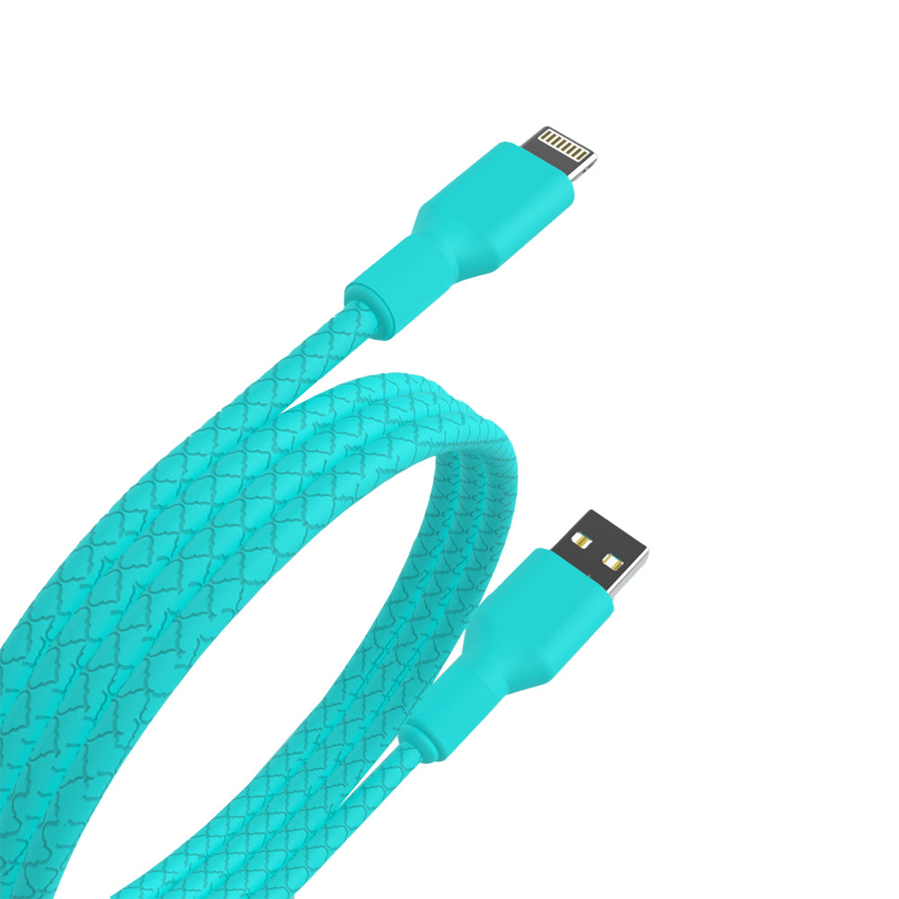 Liquid Soft Glue USB Fast Charger Cable for Apple iPhone iPad Mini Device Secondary image