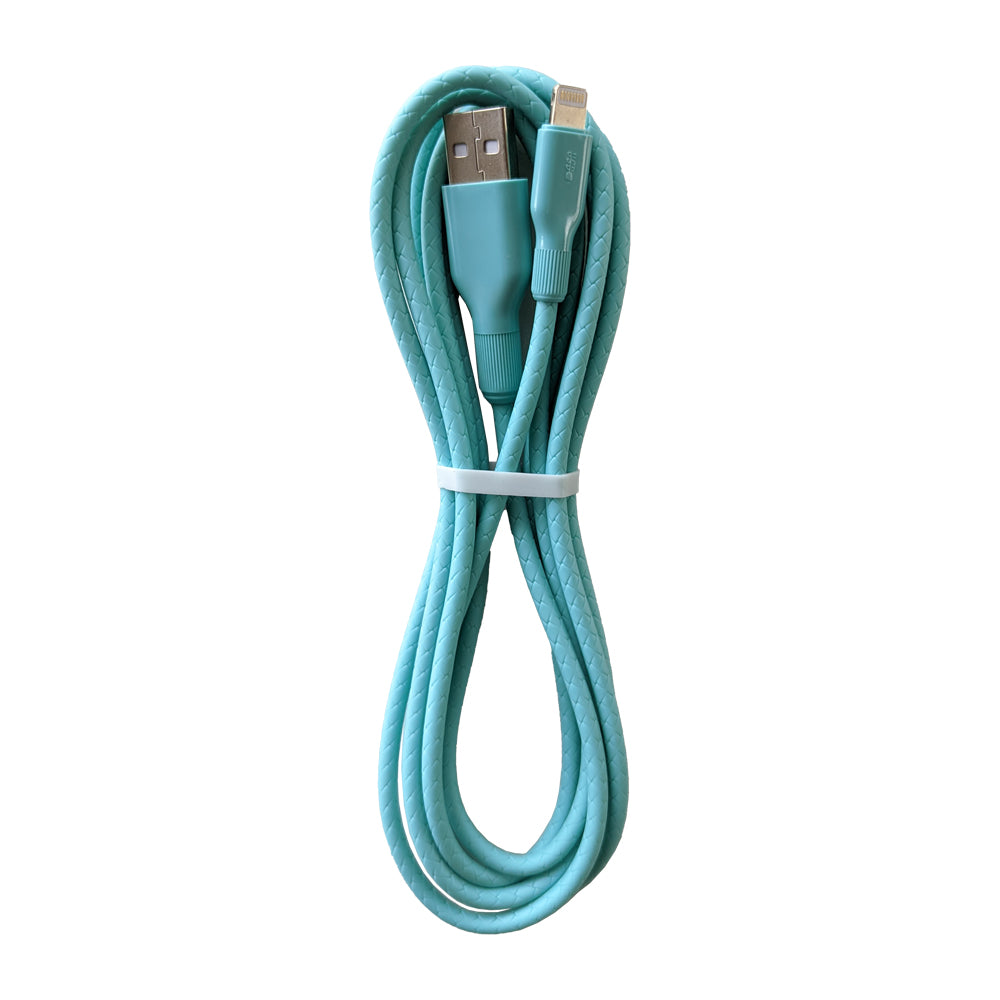 Liquid Soft Glue USB Fast Charger Cable for Apple iPhone iPad Mini Device