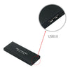 USB3.0 to M.2 NGFF SSD Hard Disk Box Support 22x30 22x42 22x60 22x80
