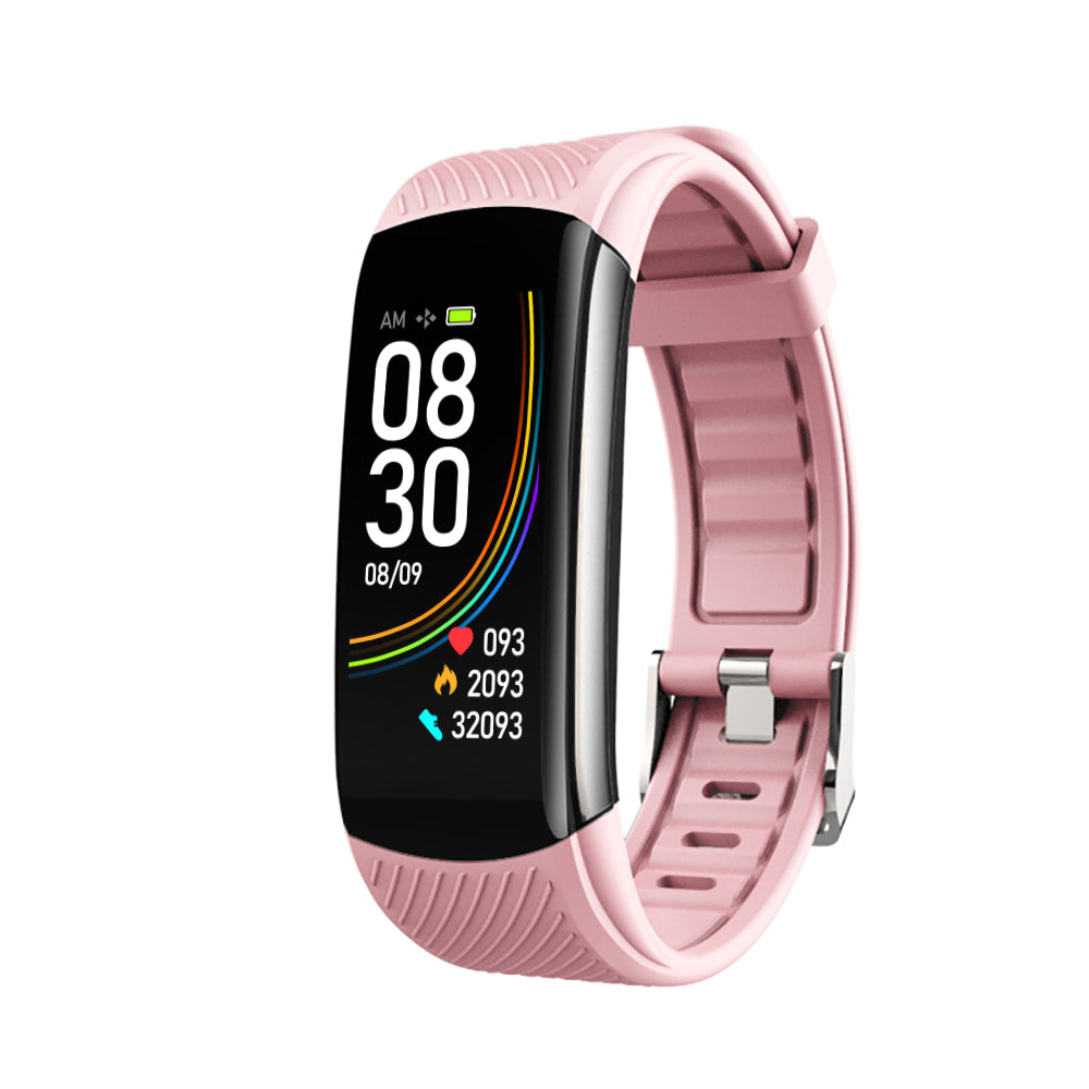C6T Smart Bracelet Blood Pressure Heart Rate Monitoring Bluetooth Waterproof
