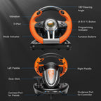 PXN V3Pro Game Steering Wheel For PC/PS4/Xbox One/XboxSeries S/X/Nintendo Switch