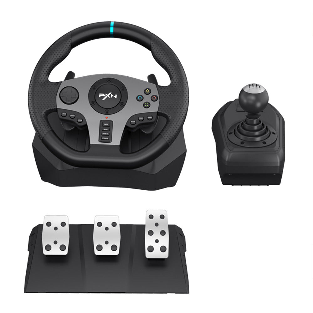 900 Degree Racing Game Aiming Wheel PC Game Machine Car Simulation Driving Main image