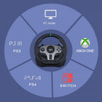 900 Degree Racing Game Aiming Wheel PC Game Machine Car Simulation Driving