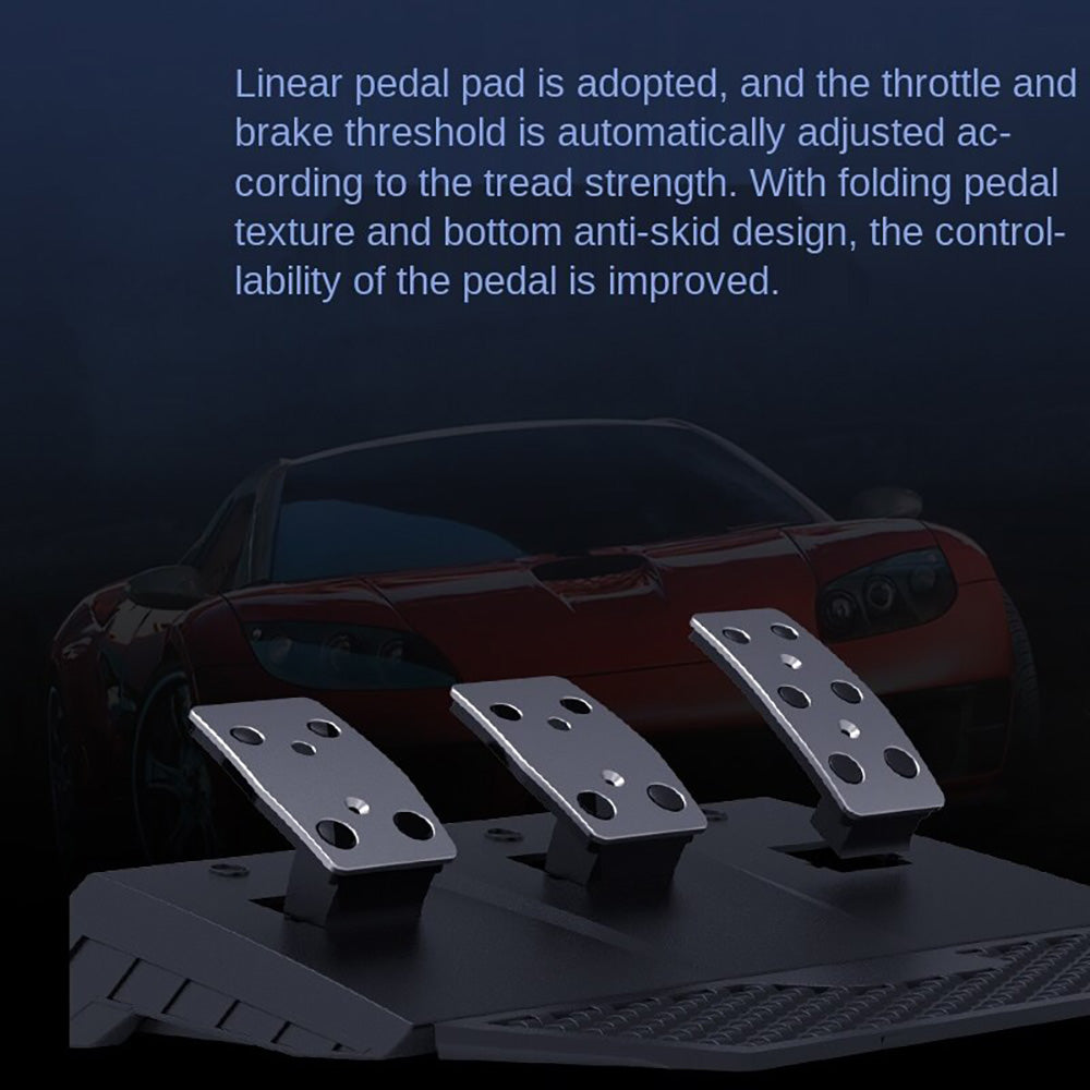 900 Degree Racing Game Aiming Wheel PC Game Machine Car Simulation Driving