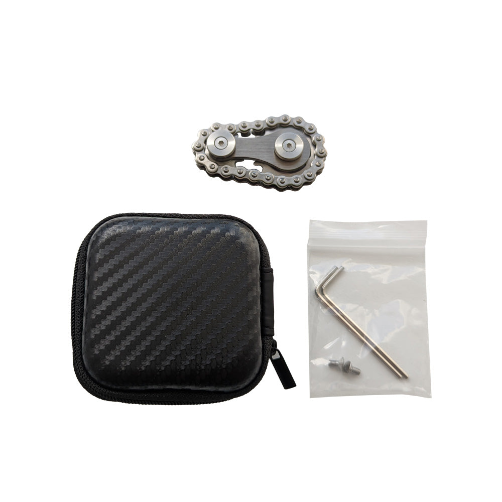 Stainless Steel Sprockets Flywheel Fingertip Gyro Sprockets Chains focus stress reliever toys