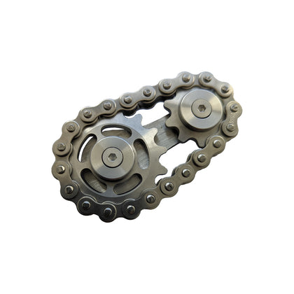 Stainless Steel Sprockets Flywheel Fingertip Gyro Sprockets Chains focus stress reliever toys